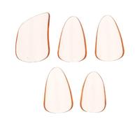 Mikikit Guzheng Not Easy to Deform or Crack Nail Covers Finger Protectors 5pcs Sturdy PC Material for Guzheng and Stringed Instruments Suitable a Birthday