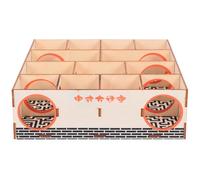 Mikikit Hamster Wooden Maze Tunnel for Small Pets, Providing Entertaining Environment and Fun Exercises, Activity for Rats and Small Animals in Cage