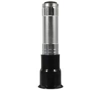 Mikikit Handheld Egg Tester Lamp for Poultry Incubation Silver Portable Egg Candling Light for Chicken Duck Goose Monitoring Tool for Farm Use