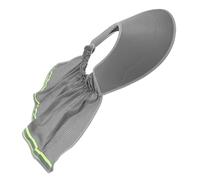 Mikikit Hard Hat Breathable Polyester Sun Visor with Reflective Strip UV Protection Construction Hat Shade Attachment for Safety Helmet for Outdoor Workers on Construction Sites