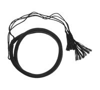Mikikit Head and Material Mens Pu Scarf Black for Comfortable Arab Wear Portable Convenience Stylish and Trendy Headwrap Occasions Middle Eastern