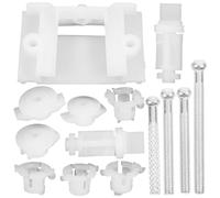 Mikikit Headlight Adjuster Clip and Screw Repair Kit Plastic Iron for Car Front Headlight Trim Suitable for Audi Adjustment