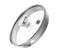 Mikikit Health Pot Cover Replacement Glass Teapot Lid Inner Diameter for Tea Kettle Accessories Home Kitchen