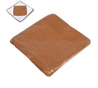 Mikikit Heat Press Protector Cover for Sublimation Machine with Heat Resistant Chemical Fiber Material, Easy to Install Coffee- Wrap Cover Protecting Upper Plate for Craft and Printmaking