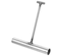 Mikikit Heavy Duty Manhole Cover Lifting Hook Tool for Water Covers Non-deforming Sewer Lid Puller with Ergonomic Grip Outdoor Urban Infrastructure Equipment