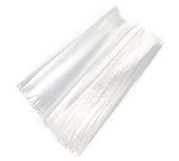 Mikikit High Transparency and Tear Resistance Heat Shrink Bags 200pcs for Cosmetics and Shoes, for Craft and Storage Packaging
