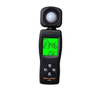 Mikikit Illuminometer Photometer Light Measure Equipment Digital Luxmeter Exposure for Photography Stable Accurate Lux Fc Selection Suitable for Environments