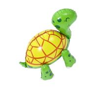 Mikikit Inflatable Turtle Balloon Foil Cartoon Animal Balloon for Party Decorations Cute Turtle Themed Photo Prop for Birthday Celebrations and Special Events