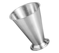 Mikikit Kitchen Measuring Cup Stainless Steel 600Ml Multi-Purpose Measuring Jug with Accurate Graduations for Baking and Rice Portioning