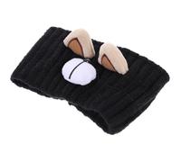 Mikikit Knitting Headband Wide Headband Elastic Hair Band Warm Head Bands Lightweight Elegant Handmade Decorative Effect Comfortable Knitting for Autumn and Winter Travels to Family