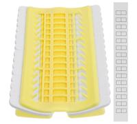 Mikikit Lightweight Cross Stitch Thread Organizer with 30 Slots Plastic Embroidery Floss Holder Mini Thread Arranger for Home and Craft Projects
