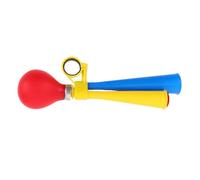 Mikikit Loud Bicycle Horn and Adults with Threehole Design, Plastic Material, Easy to Install Replacement Accessory for Mountain Bike and Bike Cycling