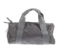 Mikikit Lucshy Travel Bag Large Capacity Nylon Sports Duffle with Wet and Dry Separation, Portable Storage Pouch for Travel and Fitness, Lightweight Grey Holdall for Gym and Daily
