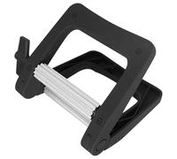 Mikikit Manual Tube Squeezer Tool Easy to Carry with Simple in Black, Made of Sturdy Aluminum Alloy and for Toothpaste and Facial Cream for Bathroom and Hairdressing