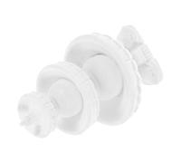 Mikikit Micro Landscape Fountain Plastic Miniature, Creative Moss Terrarium Accessory for Succulents and Dollhouse Scenes, Tabletop Garden Ornament for Home Decor