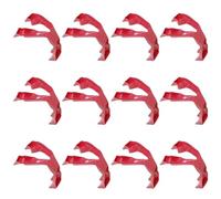 Mikikit Mini Tongs Set Meat and Keep Hands Cleaner Easy to Handle 18pcs Finger Eating Clips for Everyday Use and Eating Chicken Wings
