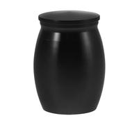 Mikikit Mini Urn for Pet Human Ashes Aluminum Alloy Small Keepsake Urn for Dad Pet Engravable Tiny Ash Holder for Remembrance Ceremony