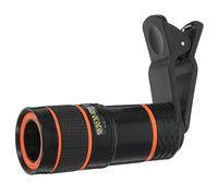 Mikikit Mobile Phone Telescope 8x Long-focus Lens Clip-on for Smartphones, Large Depth of Field, Low Distortion, for Concerts and Wildlife Viewing