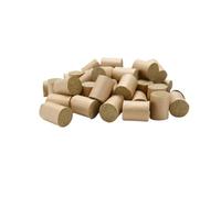Mikikit Moxa Rolls Yellow with Light Smoke Handmade Moxa Sticks 1.8x2.7cm Traditional Solid and Well-distributed for Relaxation and Relief