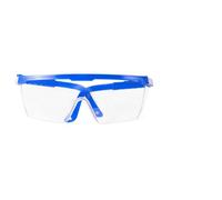 Mikikit Multi-functional Blue Protective Safety Goggles Dust and Spittle Baffle, Outdoor Eye Glasses for Industrial and Medical Use