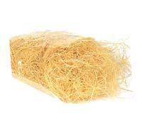 Mikikit Natural Raffia Shredded Filament 150g Pack for Box Fillers, Wedding Favor Basket Fillings and Packaging Accessories