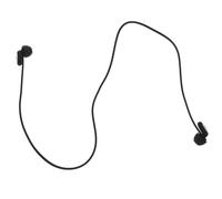 Mikikit Noise Cancelling for Sleep and Study, Silver-Black CD Pattern Soft Silicone, Noise Reduction with Neckband Strap for Work, Travel, and Snoring Prevention