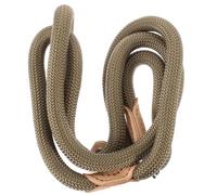 Mikikit Nylon Dog Leash for Walking and Training Medium Size 14mm X 1.5m Military Green Double Dog Rope Leash Outdoor Pet Lead