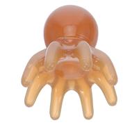 Mikikit Octopus Scalp Caring Comb Jade-Like Material Handheld 7.5Cm Compact Tool for Relaxation and-The-Go Use