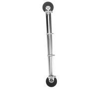 Mikikit Office and School Wall Mounted Document Organizer with Ring Binder and Magnet, Metal File Holder Featuring 4-Hole Structure for Secure Paper Storage