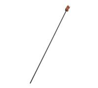 Mikikit Oil Painting Mahl Stick with Spherical Head, Two-Section Hand Stabilizer for Precise Drawing, Portable Wooden Support for Canvas Painting by Artists