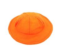 Mikikit Orange Accessory Hat Small Animals and Pet Lightweight for Felt Safe Cover Bunny Suitable for Daily Life and Party Use