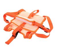 Mikikit Orange Dog Support Sling for Injured and Elderly Dogs, Practical Oxford Cloth and Mesh Fabric Band for Comfortable Rear Leg Assistance and Rehabilitation