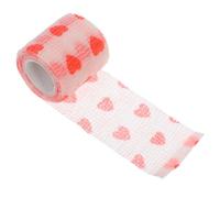 Mikikit Paw Protector Tape for Dogs Self-adhering Bandage Wrap for Dog Paws Pet Bandages Love Pattern
