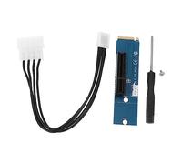 Mikikit Pcie Expansion Card Adapter for Ssd Solid State Drive Hub for Ssd Computer Part Pcie Nvme Random Color