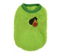 Mikikit Pet Rabbit Clothes Warm Breathable Vest Avocado Xxxs Small Animal Winter Apparel for Dwarf and Lop-eared Rabbits