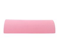 Mikikit Pink Half Moon Roller for Core Muscle Groups and Back Muscle Relief, Portable Lightweight Eva Pilates Balance Roller for Core Strengthening and Targeted Pressure, Yoga Prop