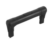 Mikikit Plastic Luggage Handle Replacement with Screwdriver Ergonomic Black Pull Grip for Tube Suitcase Repair Plastic Travel Suitcase Handle for Trolley Case Maintenance