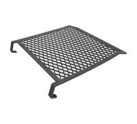 Mikikit Plastic Paint Roller Grid for Bucket with Smooth Flow Design and Efficient Paint Filtration, Black Mesh Screen 12.4x10.2in, Uniform Grid Structure for Professional Painting and DIY