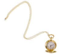 Mikikit Pocket Watch Digital Retro Lightweight Compact Design for Men and Seniors Zinc Alloy Small Size for Easy Carrying