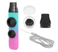 Mikikit Portable Dual-hole Kazoo for Guitar and Ukulele, Easy to Play Plastic Musical Instrument, for Musical Enlightenment and Beginners