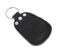 Mikikit Portable Guitar Pick Holder Black Plectrum Bag for Ukulele and Bass Plectrums, Protects Picks from Scratch, Bump and Shake, Storage Organizer for Guitar Accessories