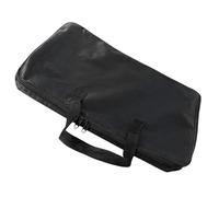 Mikikit Portable Handheld Music Stand Bag in Black Oxford Cloth with Creative Design, Waterproof and Convenient for Protecting and Carrying Music Stands