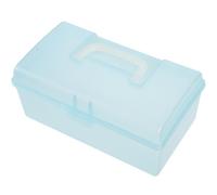 Mikikit Portable Healthy Baby Wipes Dispenser Box Made of Sturdy Plastic with Handle and Compact Wipes Holder for Convenient On-the-go Random Color for Travel and Diaper Bag Use