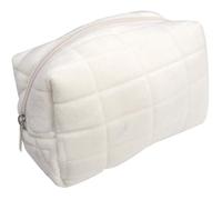 Mikikit Portable Makeup Bag Travel Cosmetic Storage Pouch with Good Capacity and Polyester Material, Roomy Design to Keep Items from Being Lost, for Personal Care and Travel Use
