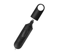 Mikikit Portable Practical Ticket Machine Button Pusher No Touch Elevator Button Pusher Tool with Antibacterial Stylus Pen, Black Abs Material for Travel and Public Places