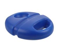 Mikikit Portable Tennis Trainer Rebounder Base with Hook, Single Player Tennis Training Aid for Indoor and Outdoor Practice, Blue Sturdy Base for Adults and Beginners