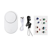 Mikikit Portable USB Charging False Eyelashes Eyelash Blow-dryer Fan for for Outdoor and Travel Use