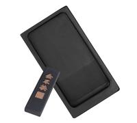 Mikikit Preserve Grinding Inkslab with Ink Stick Chinese Calligraphy Ink Stone for Painting and Writing Suitable for Beginners and Artists