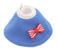 Mikikit Protective Parrot Bird Collar Anti-biting Neck Protector with Polar Fleece Material, Washable and Comfortable Recovery Collar for Birds Recovering from Injury Or Surgery, Neck
