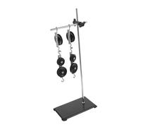 Mikikit Pulley Set Teaching Aids for Physics Experiments Including Rope Pulley Block and System for Classroom Experiment Demonstrations